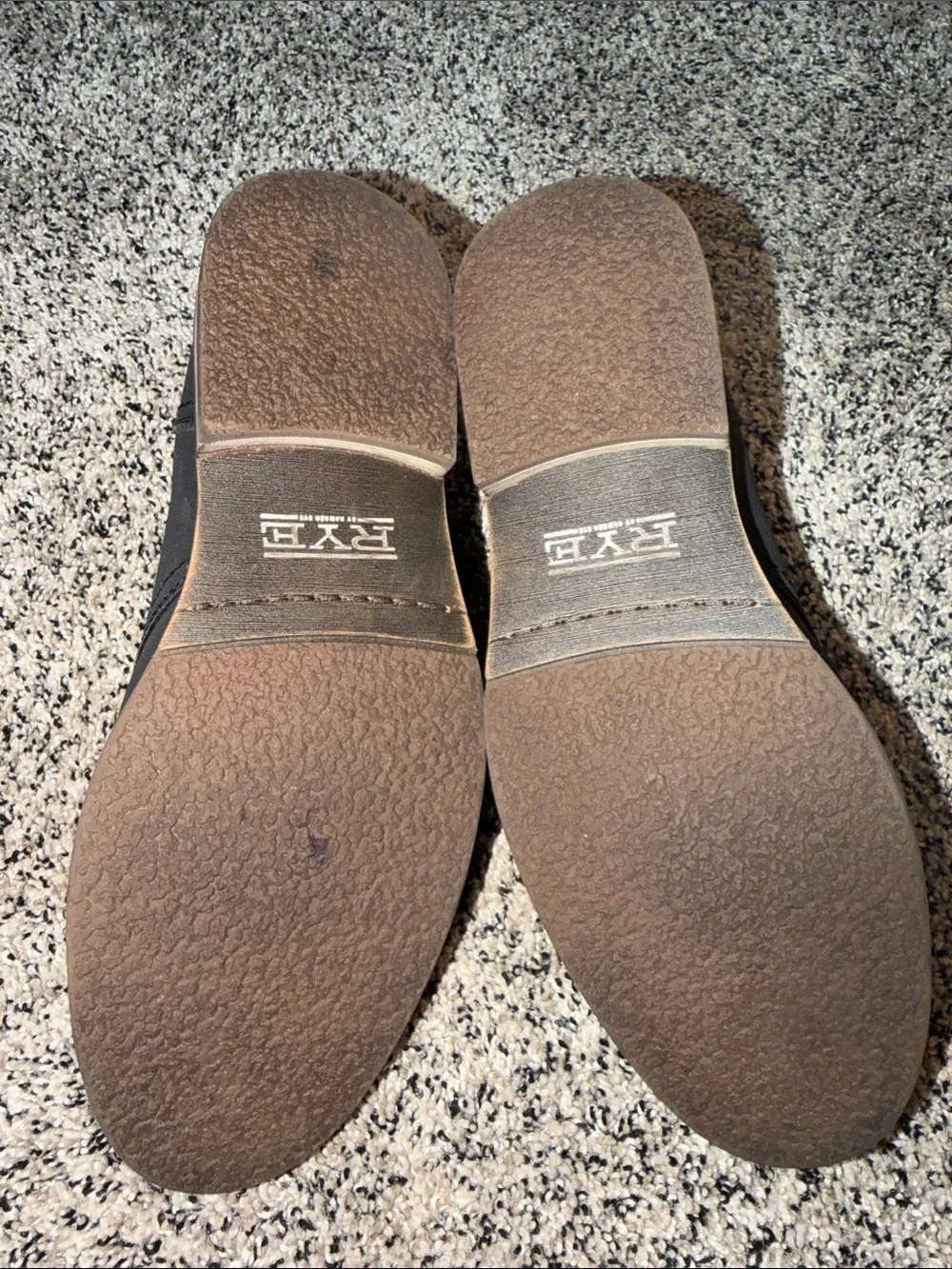Rye Black Suede Chukka Boots Men's Size 8